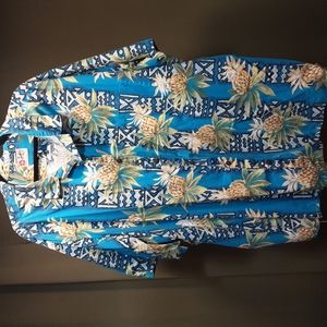 Hilo Hattie 5xl Mens Cotton Hawaiian Shirt.